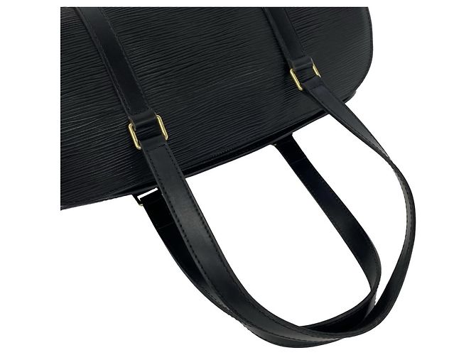 Borsa Louis Vuitton Soufflot Mini Boston Bag Nero - vista 4