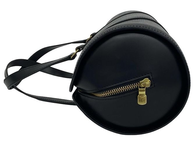 Borsa Louis Vuitton Soufflot Mini Boston Bag Nero - vista 5