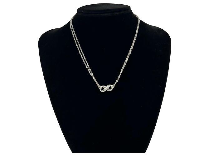 Tiffany & Co Collana Tiffany Vintage Infinity Argento - vista 2