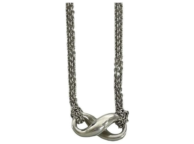 Tiffany & Co Collana Tiffany Vintage Infinity Argento - vista 4