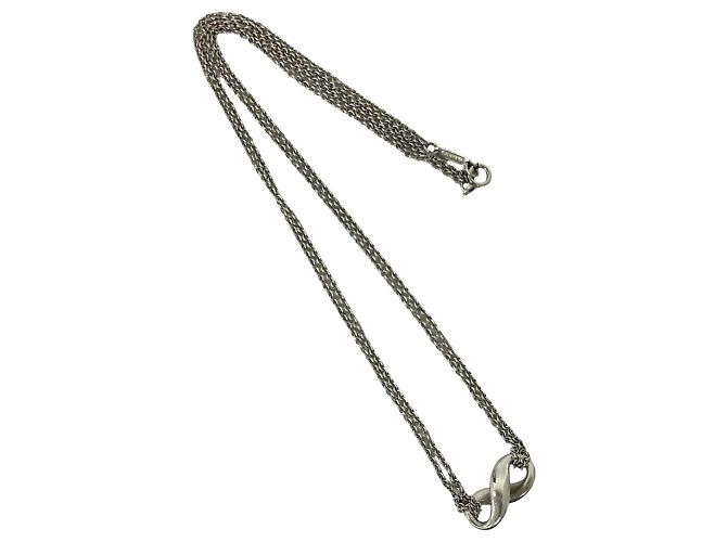 Tiffany & Co Collana Tiffany Vintage Infinity Argento - vista 6