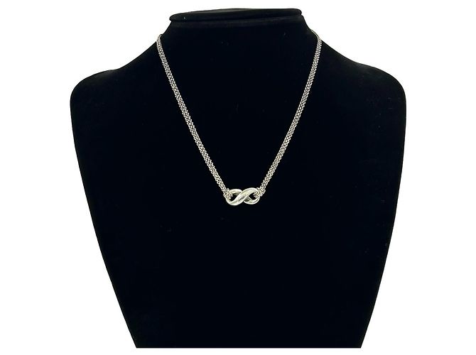 Tiffany & Co Collana Tiffany Vintage Infinity Argento - vista 2