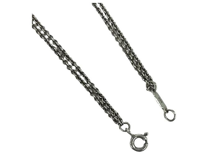 Tiffany & Co Collana Tiffany Vintage Infinity Argento - vista 5