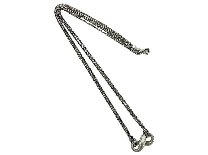 Tiffany & Co Collana Tiffany Vintage Infinity Argento - vista 6