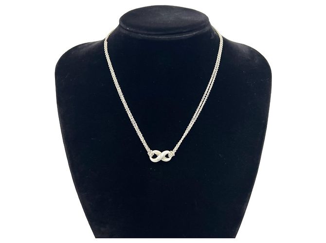 Tiffany & Co Collana Tiffany Vintage Infinity Argento - vista 2