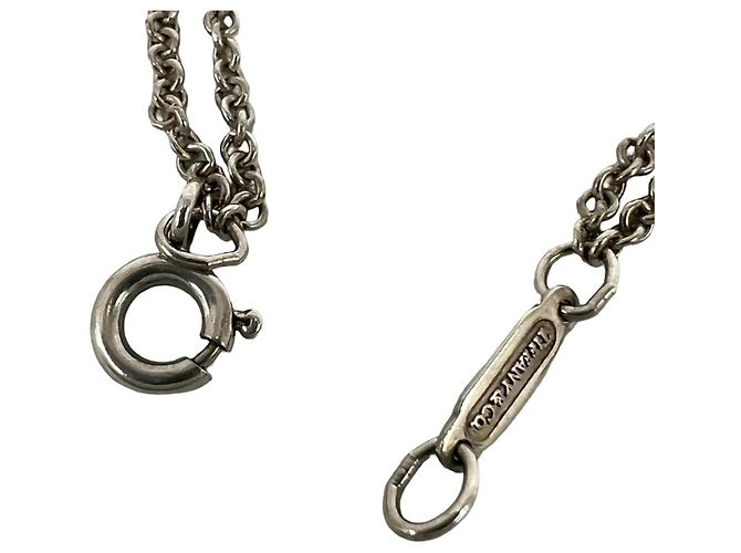 Tiffany & Co Collana Tiffany Vintage Infinity Argento - vista 5