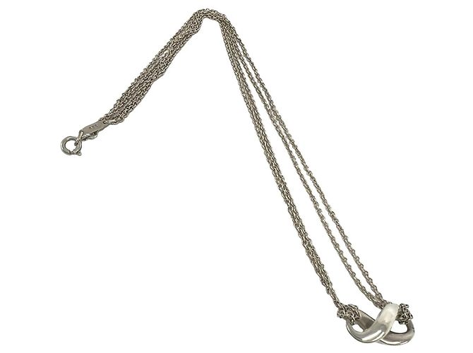Tiffany & Co Collana Tiffany Vintage Infinity Argento - vista 6