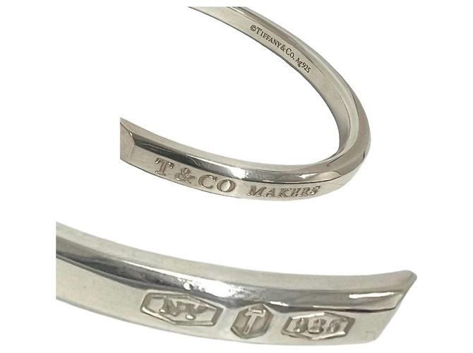 Tiffany & Co. Bracciale Rigido Stretto Argento - vista 2