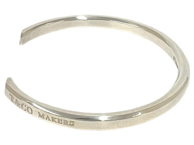 Tiffany & Co. Bracciale Rigido Stretto Argento - vista 4