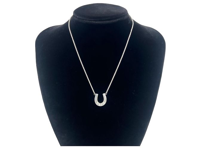 Tiffany & Co Collana Ferro di Cavallo Vintage Tiffany Argento - vista 2