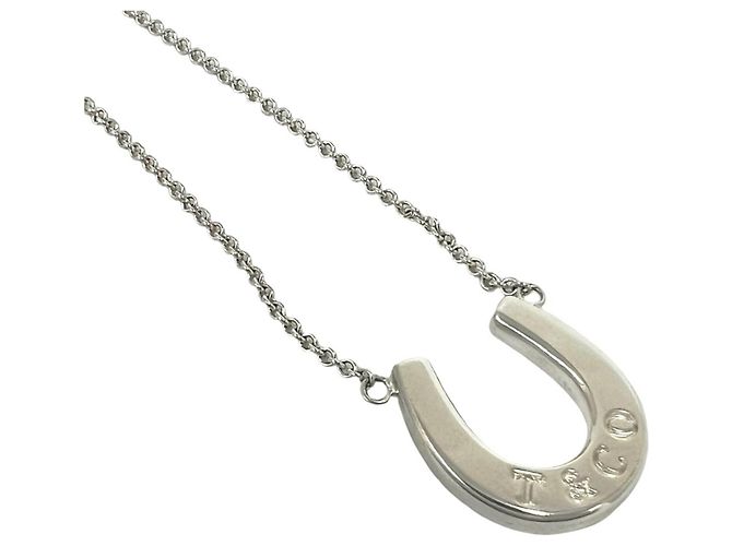 Tiffany & Co Collana Ferro di Cavallo Vintage Tiffany Argento - vista 4