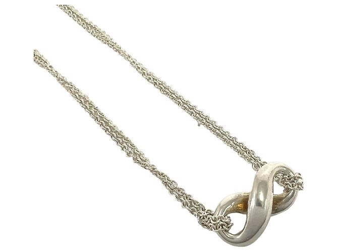 Tiffany & Co Collana Tiffany Vintage Infinity Argento - vista 4