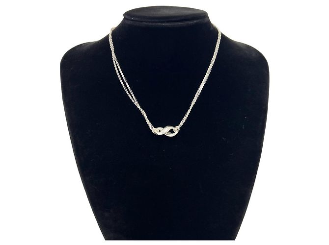 Tiffany & Co Collana Tiffany Vintage Infinity Argento - vista 2