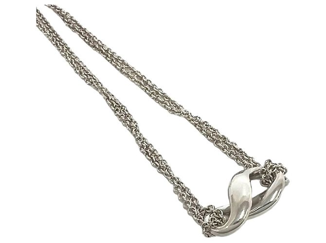 Tiffany & Co Collana Tiffany Vintage Infinity Argento - vista 4