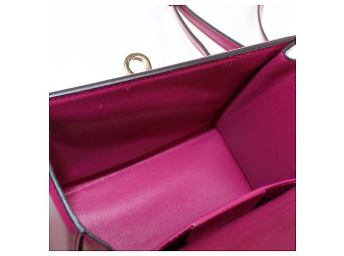 Borsa in pelle rosa Salvatore Ferragamo - vista 5
