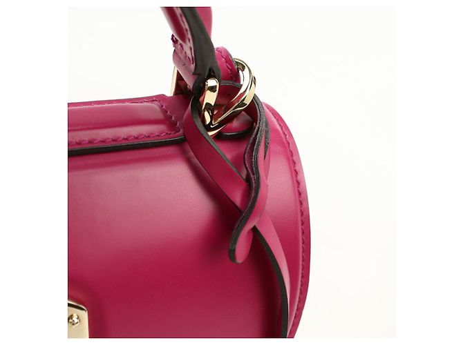 Borsa in pelle rosa Salvatore Ferragamo - vista 6