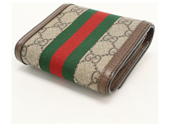 Cartera bi-fold Gucci - Beige - vista 2