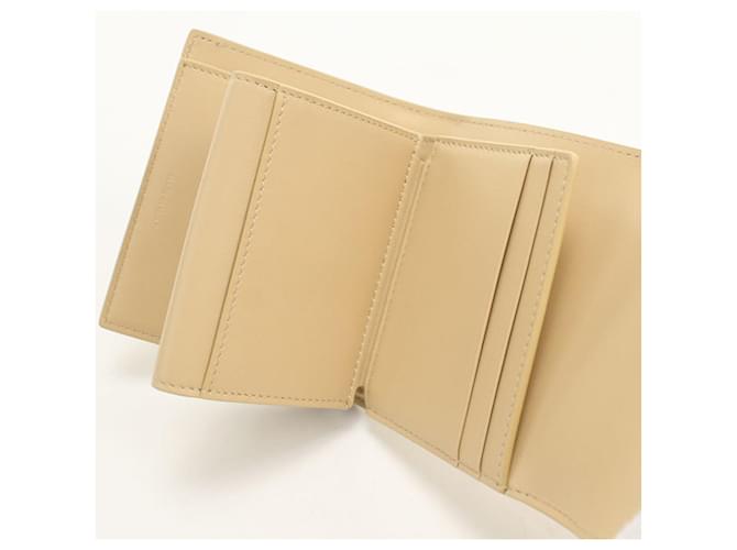 Céline Celine Tri-fold Geldbörse Beige - Ansicht 4