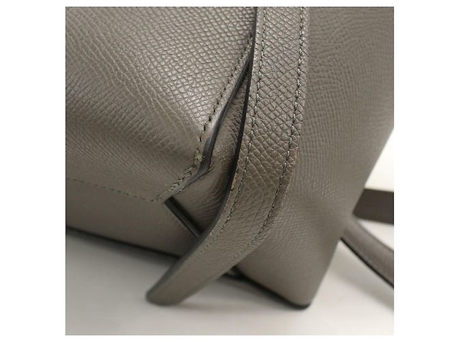 Céline Borsa Celine Grigia 18195 Micro Belt Bag Marrone - vista 6