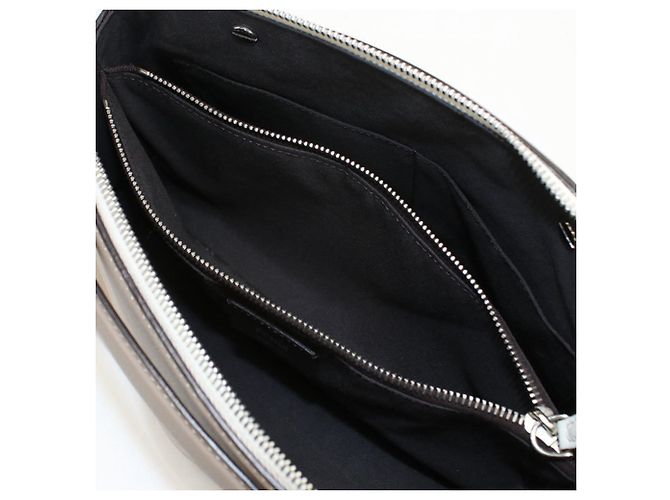 Borsa Fendi 8BL124 in pelle beige - vista 4