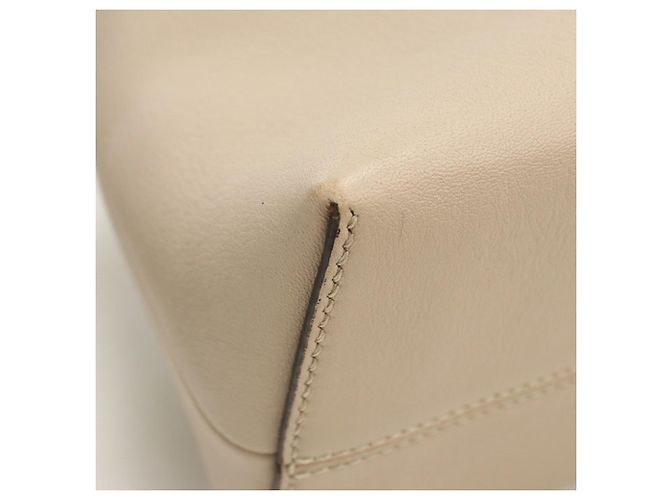 Borsa Fendi 8BL124 in pelle beige - vista 6