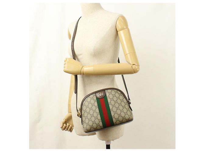 Gucci Ophidia Small Crossbody Shoulder Bag Beige - Ansicht 8