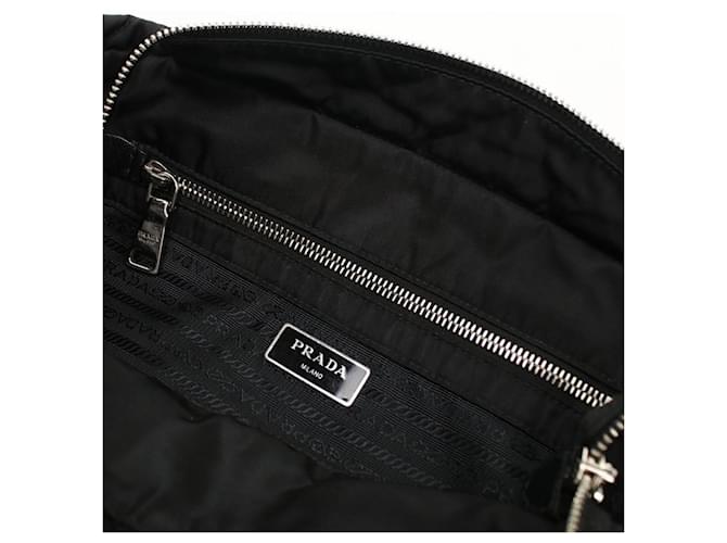 Prada gesteppte Nylon-Tote-Bag Schwarz - Ansicht 4