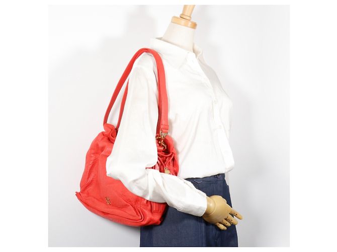 Borsa a tracolla Loewe Flamenco Rosso - vista 12
