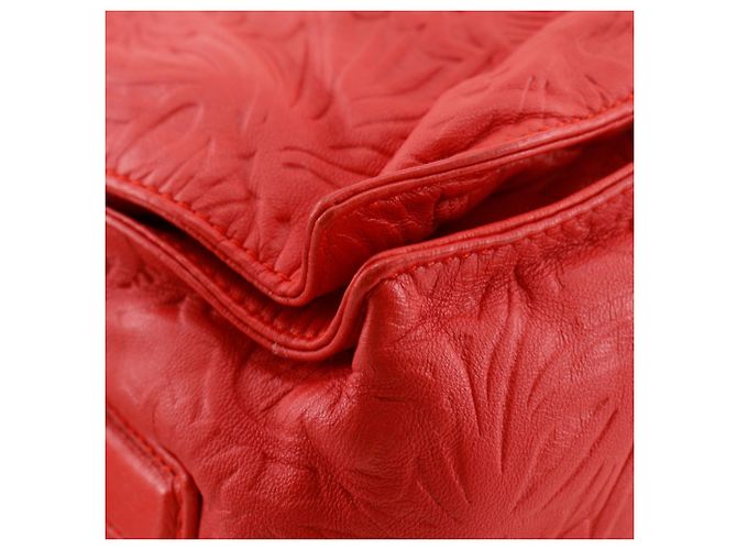 Borsa a tracolla Loewe Flamenco Rosso - vista 2