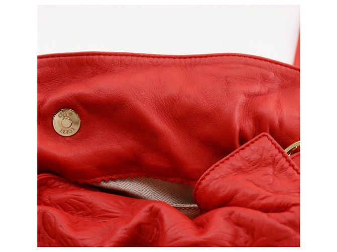 Borsa a tracolla Loewe Flamenco Rosso - vista 6