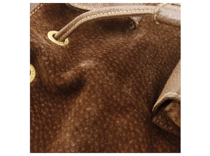Gucci Bamboo Mini-Rucksack Braun - Ansicht 10