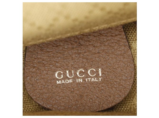 Gucci Bamboo Mini-Rucksack Braun - Ansicht 19