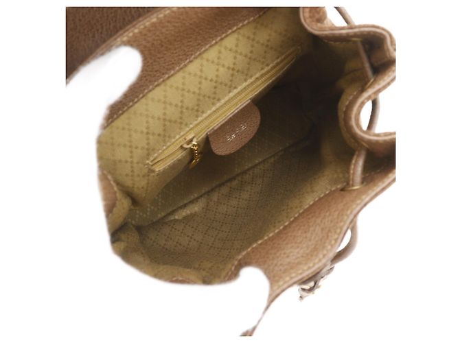 Gucci Bamboo Mini-Rucksack Braun - Ansicht 6