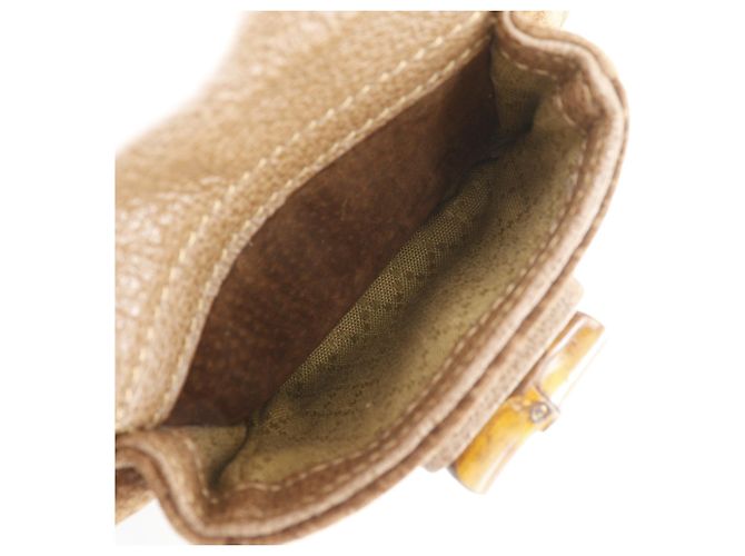 Gucci Bamboo Mini-Rucksack Braun - Ansicht 9