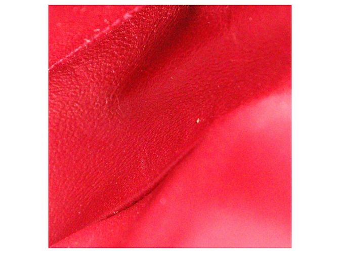 Chanel Matelassé Bicolor Schultertasche Schwarz Rot - Ansicht 14