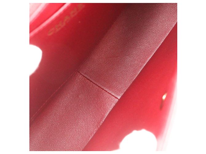 Chanel Matelassé Bicolor Schultertasche Schwarz Rot - Ansicht 5