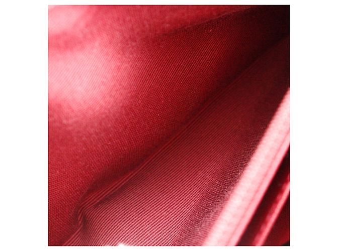 Chanel Matelassé Bicolor Schultertasche Schwarz Rot - Ansicht 6