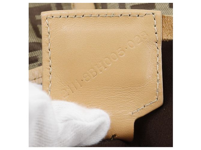 Fendi Zucchino Tote Bag Braun - Ansicht 10