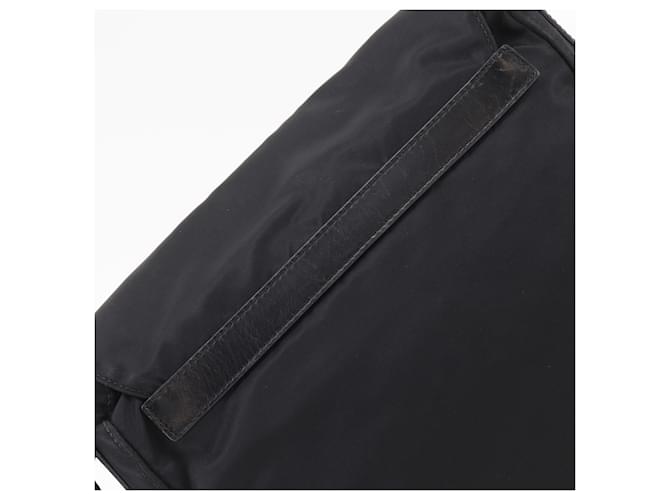Borsa a tracolla Prada in nylon Nero - vista 13