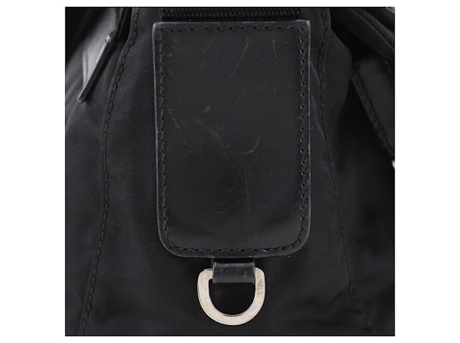 Borsa a tracolla Prada in nylon Nero - vista 15