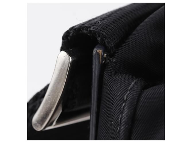 Borsa a tracolla Prada in nylon Nero - vista 16