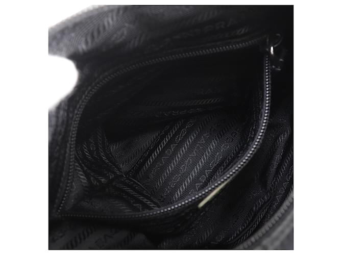 Borsa a tracolla Prada in nylon Nero - vista 6