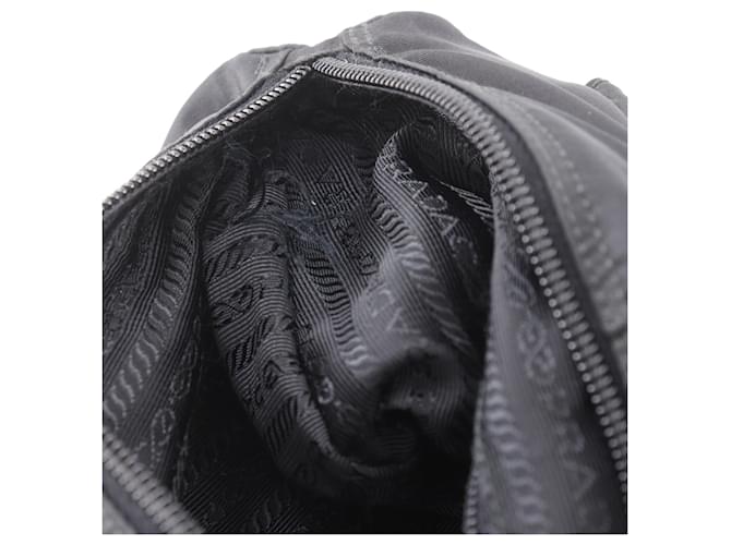 Borsa a tracolla Prada in nylon Nero - vista 8
