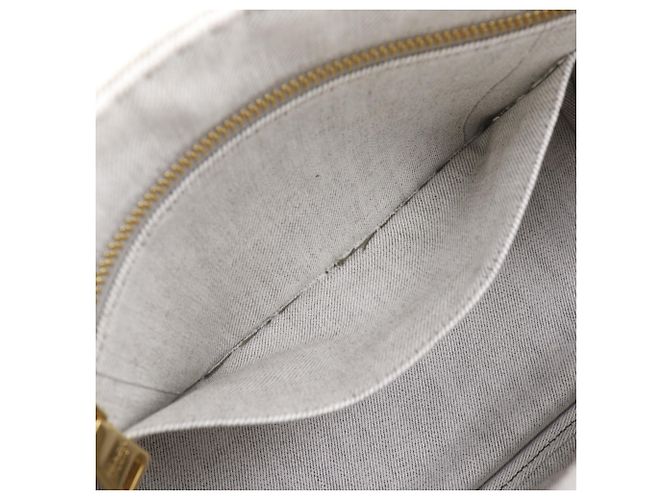 Borsa Mini Tote Prada Canapa Marrone - vista 7