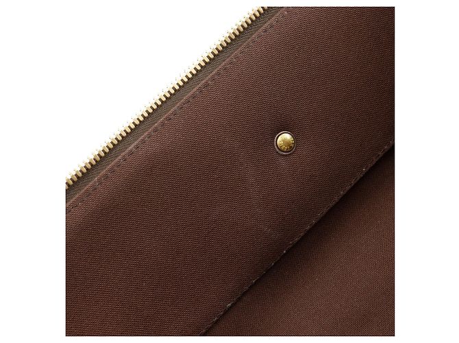 Borsa Tote/Borsa Boston Louis Vuitton Greenwich PM Marrone - vista 8