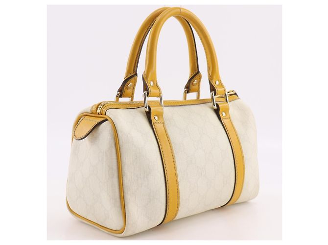 Borsa a mano Gucci Mini Boston Bag Bianco - vista 3