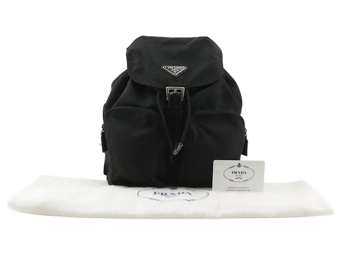 Zaino Prada in nylon nero - vista 19