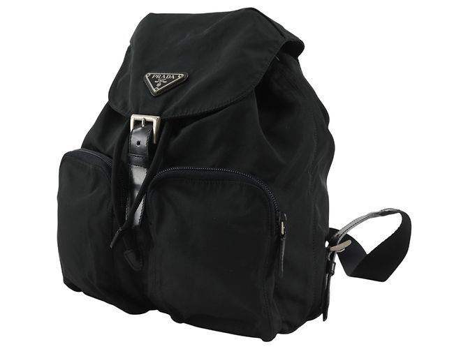 Zaino Prada in nylon nero - vista 2