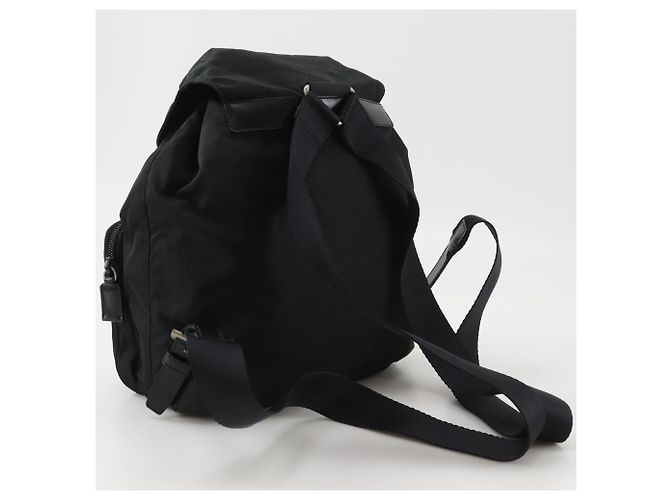 Zaino Prada in nylon nero - vista 3