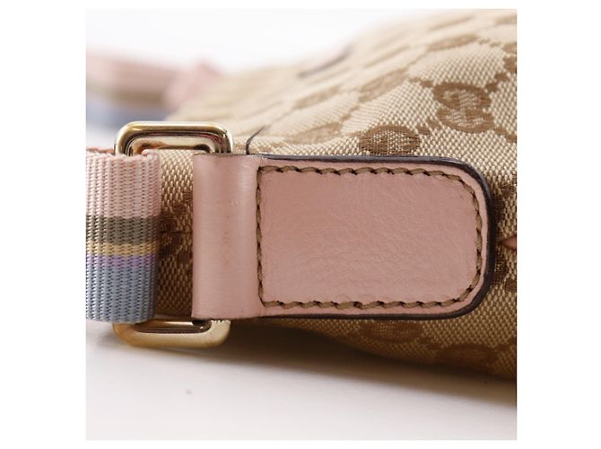 Gucci GUCCI Borsa a tracolla 189749 Marrone Rosa - vista 10